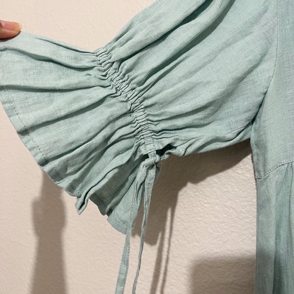 NWOT Spell Mae Linen Gown XS - Picture 5 of 11